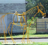 Augathella Wrought Iron Sculptures - Hotel Accommodation