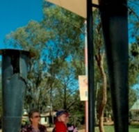 Charleville - Steiger Vortex Rainmaking Guns - Hotel Accommodation