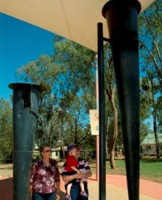 Charleville - Steiger Vortex Rainmaking Guns - Hotel Accommodation 1
