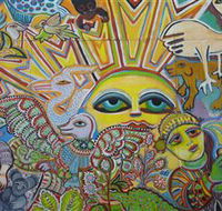 The Painting of Life by Mirka Mora - Hotel Accommodation