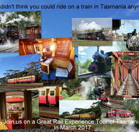 Great Rail Experiences  Tasmania Tour 2017 - Hotel Accommodation