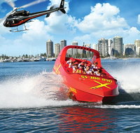 Gold Coast Helicopter 10 min Flight and Jet Boat Ride - Hotel Accommodation