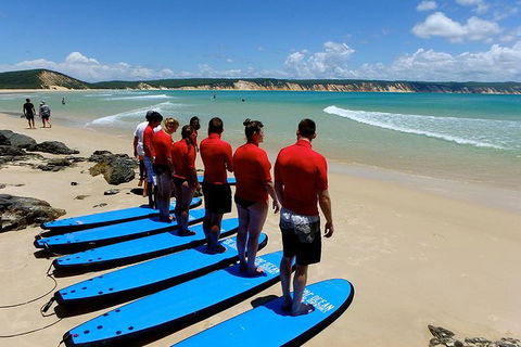 Rainbow Beach Surf School: 2 Hour Main Beach Surf Lesson - Hotel Accommodation 1