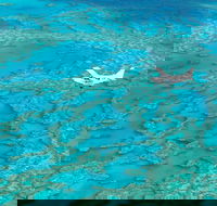 Scenic Flight - Great Barrier Reef Heart Reef Whitehaven Beach  Hill Inlet - Hotel Accommodation