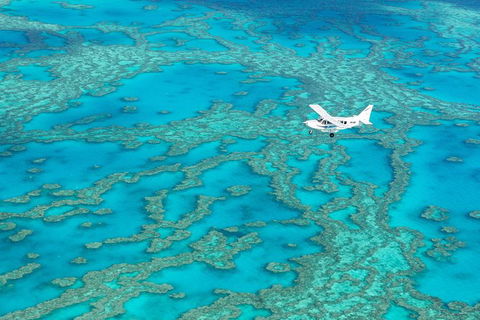 Scenic Flight - Great Barrier Reef, Heart Reef, Whitehaven Beach & Hill Inlet! - Hotel Accommodation 0