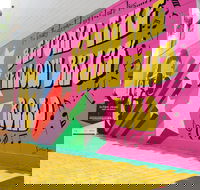 Yellow Brick Road and Elton John Mural - Hotel Accommodation