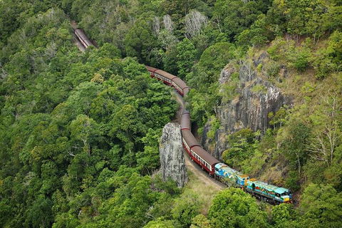 Cairns 4WD Waterfall And Rainforest Tour Including Kuranda Scenic Railway - Hotel Accommodation 0
