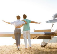 Romance Aircraft Flight  scenic tour  3 course lunch  beer tasting  hamper - Hotel Accommodation