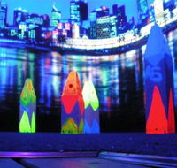 Family Fun Centres Black Light Mini Golf - Hotel Accommodation