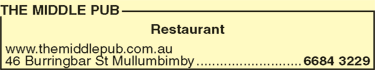 The Middle Pub - Hotel Accommodation 7