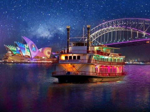 Vivid Sydney Dinner Cruise On Sydney Showboats - Hotel Accommodation 0