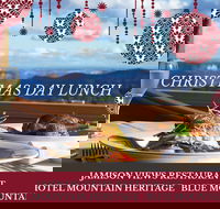 Christmas Day Lunch Hotel Mountain Heritage - Hotel Accommodation