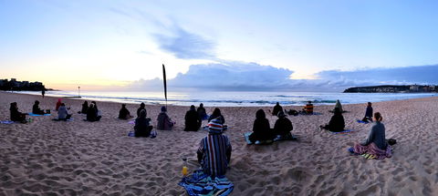 Making Meditation Mainstream: Free Beach Meditation Session South Manly - Hotel Accommodation 0