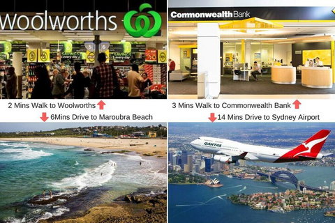 Sydney Matraville Unique Penthouse 3bed +parking Nmv483 - Hotel Accommodation 4