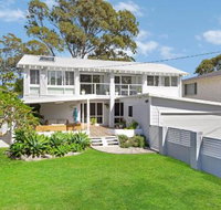 The Lake House with swimming pool