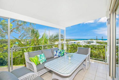 Unit 6 Rainbow Sea Rainbow Beach Amazing Ocean Views Aircon Wi Fi Pool Walk To Beach - Hotel Accommodation 3