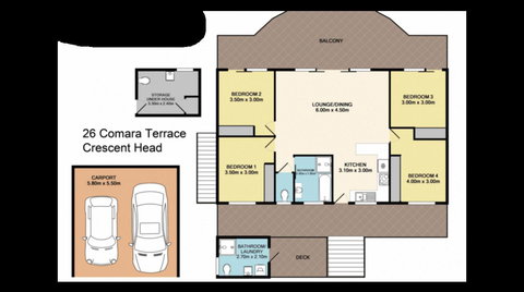 Coastwatch, 26 Comara Terrace - Hotel Accommodation 12
