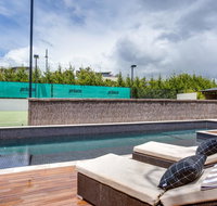 Kalina Retreat resort style tennis  pool - Hotel Accommodation
