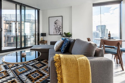 2Bedroom Apartment With Views In Docklands Next To CBD & Marvel Stadium - Hotel Accommodation 0