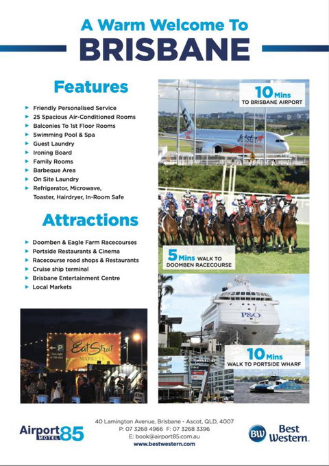 Best Western Airport 85 Motel - Hotel Accommodation 21