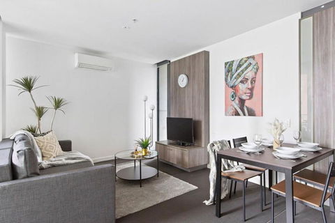 A Cozy 2BR Apt Opposite Southern Cross Station - Hotel Accommodation 3