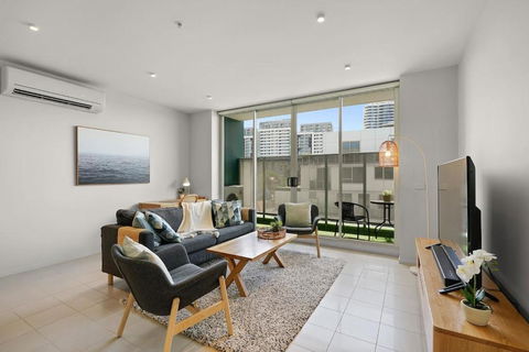 A River-side 2bdm Footscray Oasis + Parking - Hotel Accommodation 4