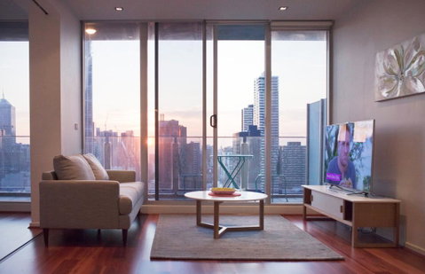 2BR 2BTH + CAR = AMAZING SPACE MELBOURNE CBD VIEWS - Hotel Accommodation 3