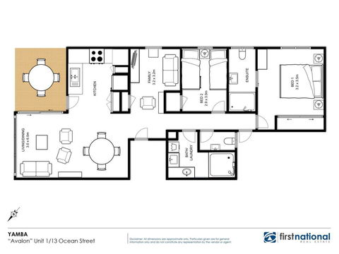 Avalon 1 - Overlooking Beautiful Convent Beach - Hotel Accommodation 2