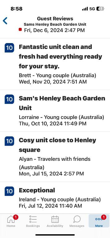 Sams Henley Beach Garden Unit - Hotel Accommodation 3