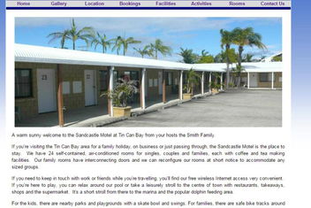 Sandcastle Motel Tin Can Bay with Hotel Accommodation