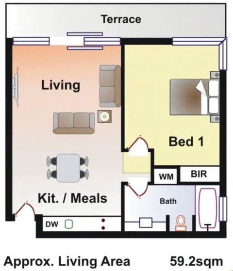 Scenic Golf & Spring 1BR Getaway - Hotel Accommodation 2