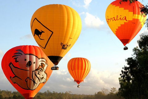 Natural Bridge & Springbrook Waterfalls Tour + Hot Air Balloon With Breakfast - Hotel Accommodation 0