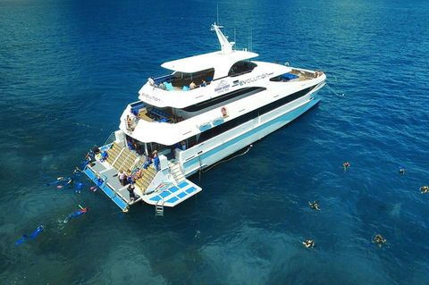 Great Barrier Reef Scenic Helicopter Tour And Cruise From Cairns - Hotel Accommodation 0
