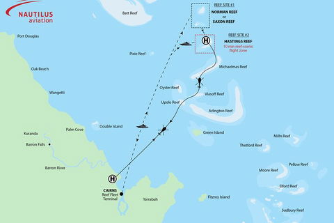Great Barrier Reef Scenic Helicopter Tour And Cruise From Cairns - Hotel Accommodation 4