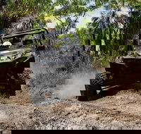 Skyfall 2 hour off-road tour in Darwin 3 people in a 4 seater vehicle - Hotel Accommodation